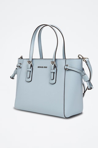 Sac à main en cuir Voyager - Bleu