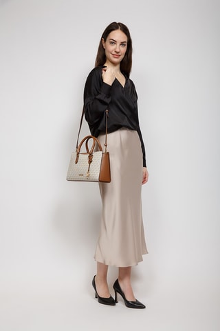 Sac à main en cuir Arden - Beige