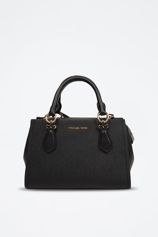 Sac à main en cuir Marilyn - Noir