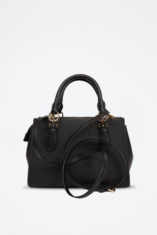 Sac à main en cuir Marilyn - Noir