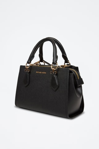 Sac à main en cuir Marilyn - Noir