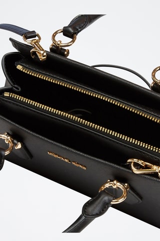 Sac à main en cuir Marilyn - Noir