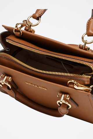 Sac à main en cuir Marilyn - Marron