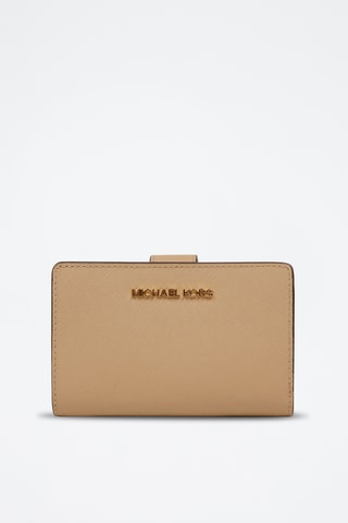 Portefeuille en cuir Jet Set Travel - Marron
