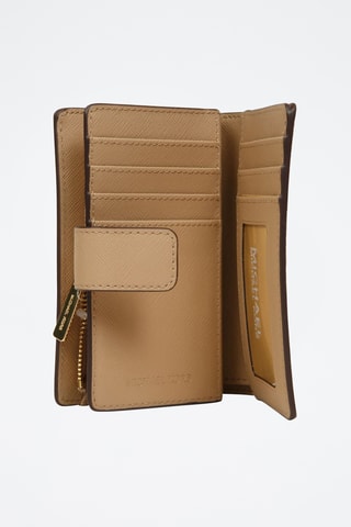 Portefeuille en cuir Jet Set Travel - Marron