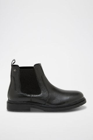 Stivaletti Beatles in pelle Kenzo - Nero
