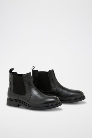 Stivaletti Beatles in pelle Kenzo - Nero