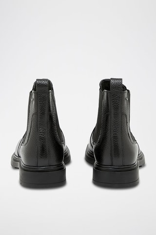 Stivaletti Beatles in pelle Kenzo - Nero
