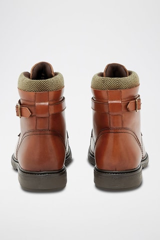 Stivaletti in pelle Celian - Marrone