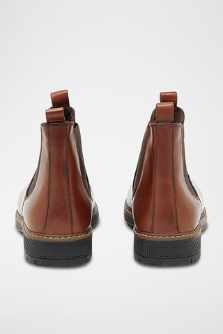 Stivaletti Beatles in pelle Thorne - Marrone