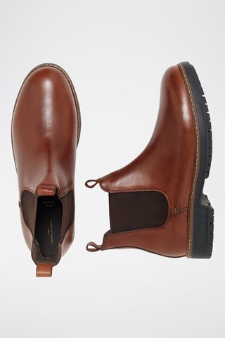 Stivaletti Beatles in pelle Thorne - Marrone