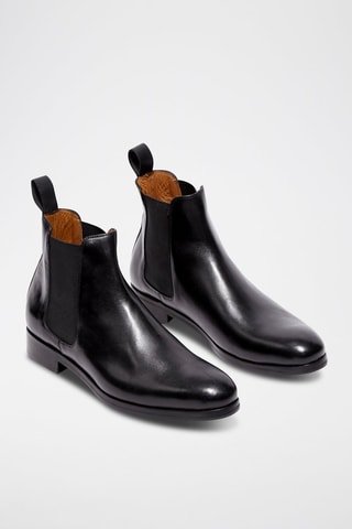 Stivaletti Beatles in pelle Maren - Nero