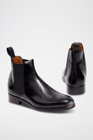 Stivaletti Beatles in pelle Maren - Nero