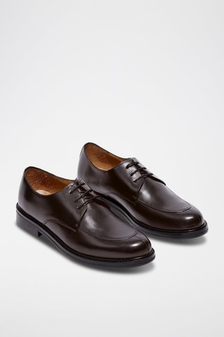 Stringate in pelle Corven - Marrone