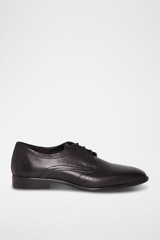 Stringate in pelle Alvaro - Nero