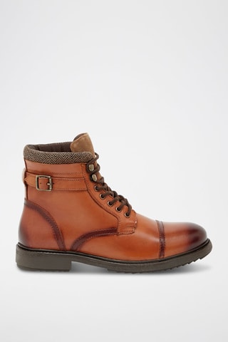 Stivaletti in pelle Arlen - Marrone