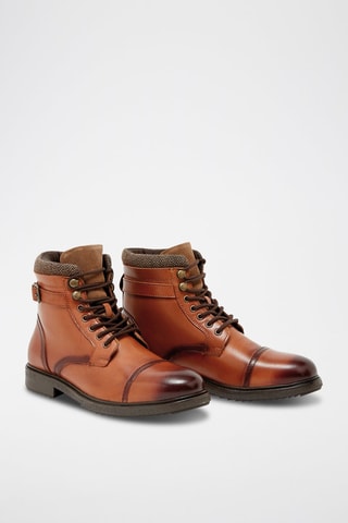 Stivaletti in pelle Arlen - Marrone