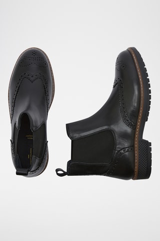 Stivaletti in pelle Ilyan - Nero