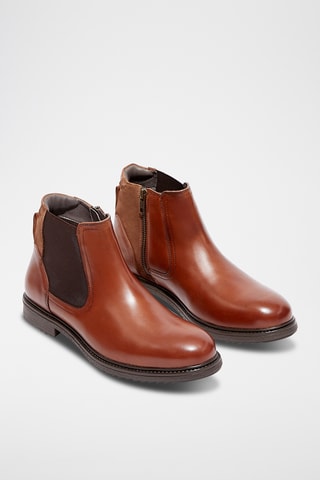 Stivaletti in pelle Zephyr - Marrone
