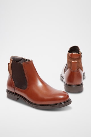 Stivaletti in pelle Zephyr - Marrone