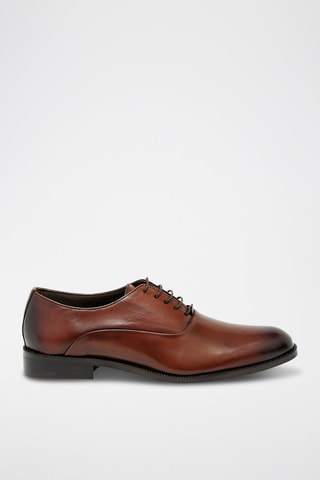 Oxford in pelle Alwin - Marrone