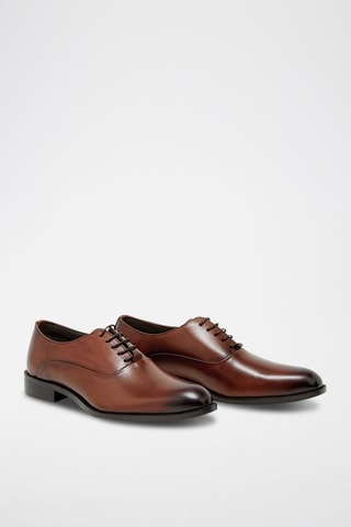 Oxford in pelle Alwin - Marrone