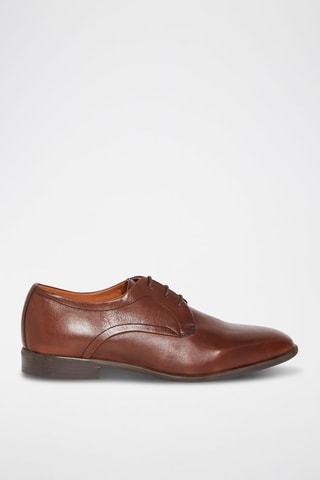Stringate in pelle Alvaro - Marrone