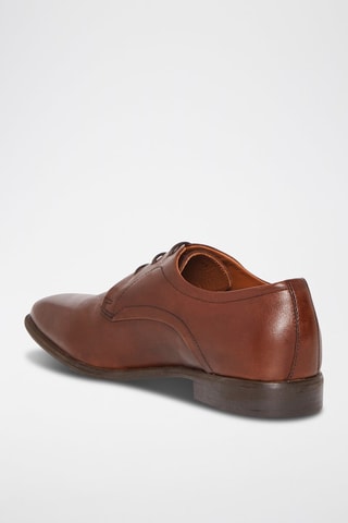 Stringate in pelle Alvaro - Marrone