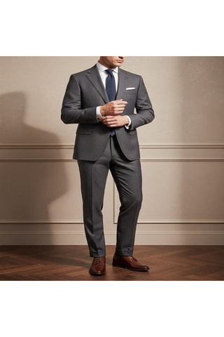 Stringate in pelle Alvaro - Marrone