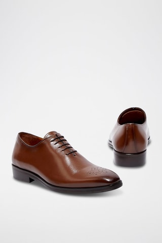 Oxford in pelle Cerian - Marrone