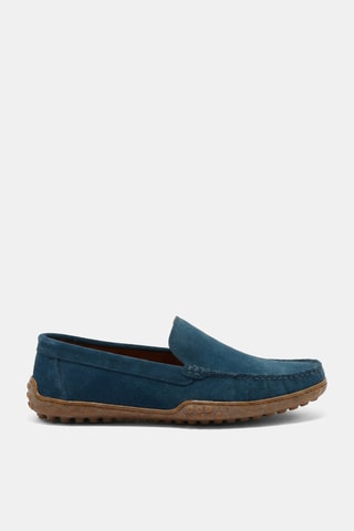 Mocassini in pelle Arilan - Blu