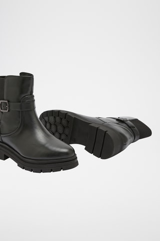Stivaletti in pelle Beba - Nero