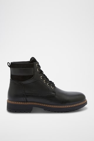 Stivaletti in pelle Solal - Nero