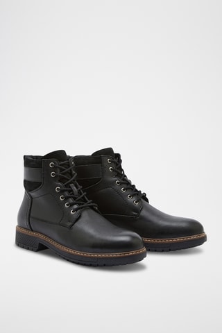 Stivaletti in pelle Solal - Nero