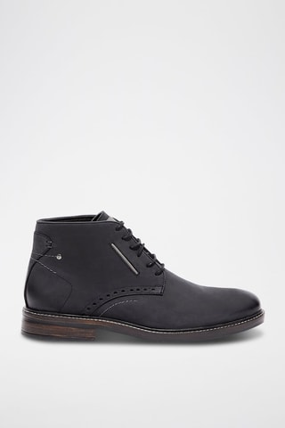Stivaletti in pelle Anselme - Nero