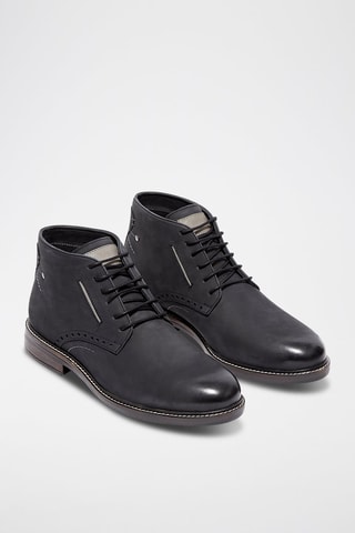 Stivaletti in pelle Anselme - Nero