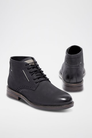 Stivaletti in pelle Anselme - Nero