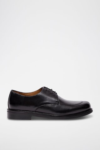 Stringate in pelle Corven - Nero