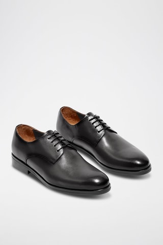 Stringate in pelle Avenor - Nero