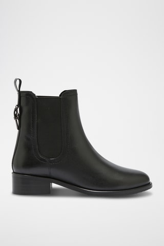 Stivaletti in pelle Inno - Nero