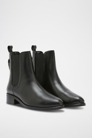 Stivaletti in pelle Inno - Nero