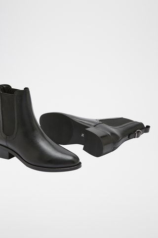 Stivaletti in pelle Inno - Nero