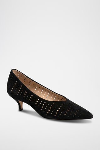 Décolleté in pelle Fanyta - Nero