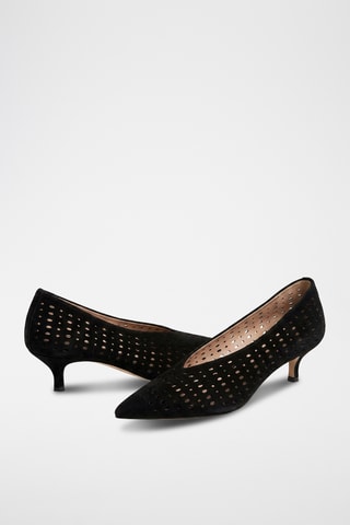 Décolleté in pelle Fanyta - Nero