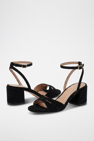 Sandali in pelle Ciria - Nero
