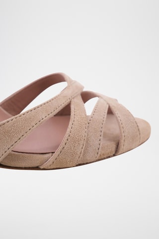 Sandali in pelle Etia - Beige