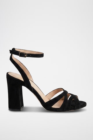 Sandali in pelle Etia - Nero
