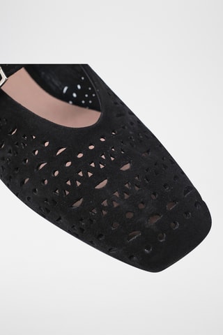 Scarpe baby in pelle Dossia - Nero