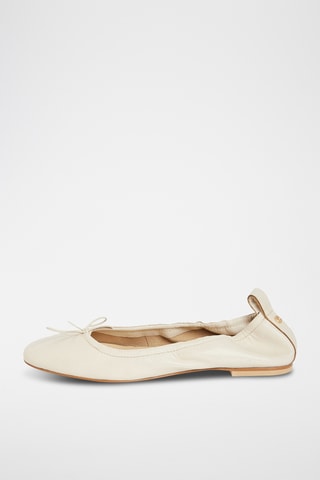 Ballerine in pelle Aryiane - Bianco