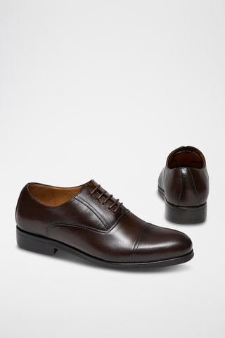 Oxford in pelle Orio - Marrone